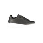 Herren-Sneaker aus schwarzem Polyurethan