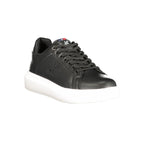 Herren-Sneaker aus schwarzem Polyurethan