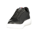 Herren-Sneaker aus schwarzem Polyurethan