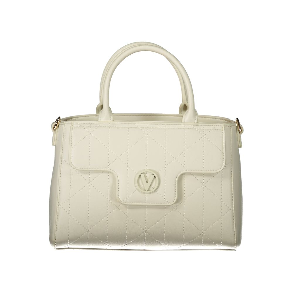 Damenhandtasche aus weißem Polyurethan