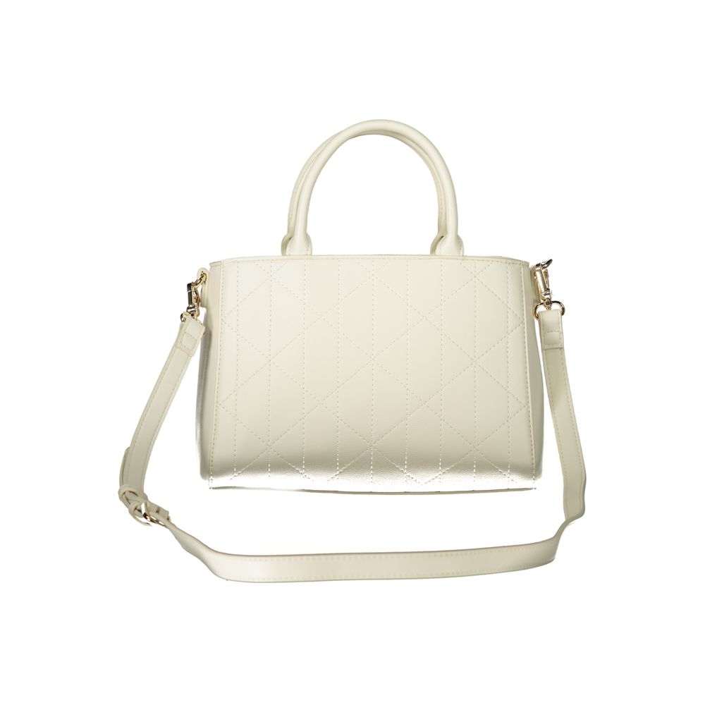 Damenhandtasche aus weißem Polyurethan