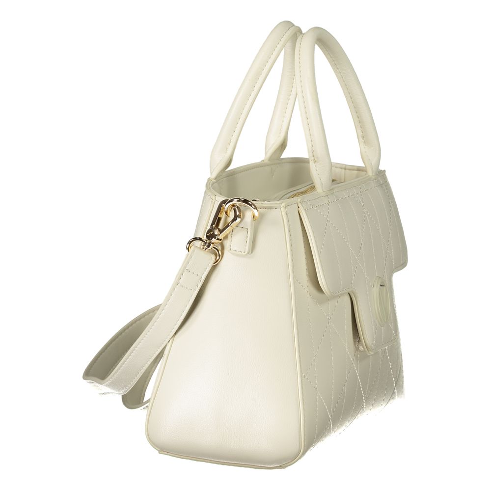 Damenhandtasche aus weißem Polyurethan