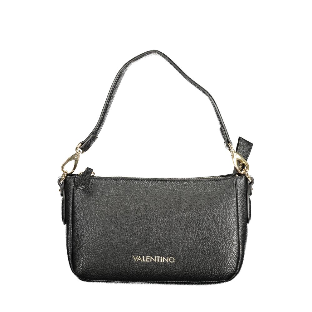 Schwarz Polyurethan Damen Tasche