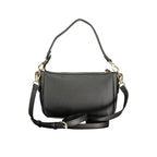 Schwarz Polyurethan Damen Tasche