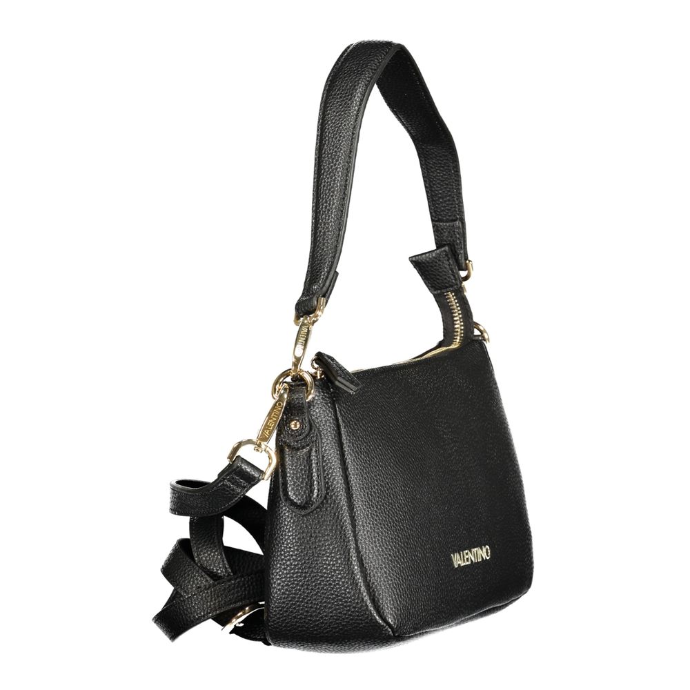 Schwarz Polyurethan Damen Tasche