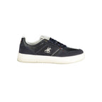 Blue Polyester Men's Sneaker