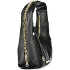 Black Polyurethane Women's Bag