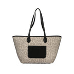 Beige Polyurethan-Damenhandtasche