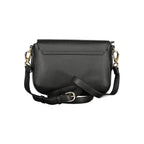 Black Polyurethane Women's Bag