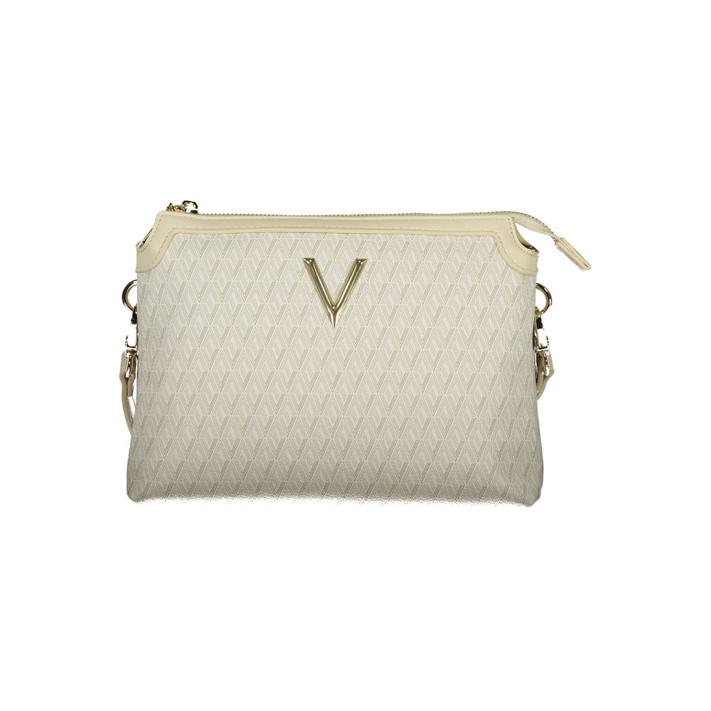 Beige Polyurethan Damen Tasche mit verstellbarem Schultergurt