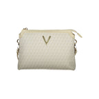 Beige Polyurethan Damen Tasche mit verstellbarem Schultergurt