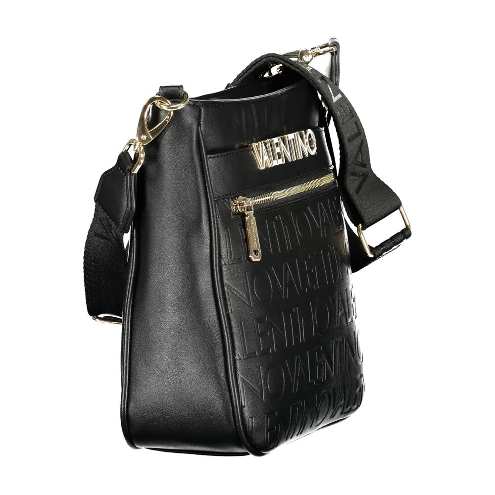 Black Polyurethane Women's Bag