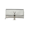 Argento Polyurethane Women's Handbag