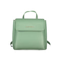 Green Poliuretano Womens Backpack