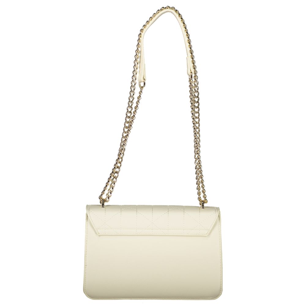 Weiße Polyurethan-Damenhandtasche