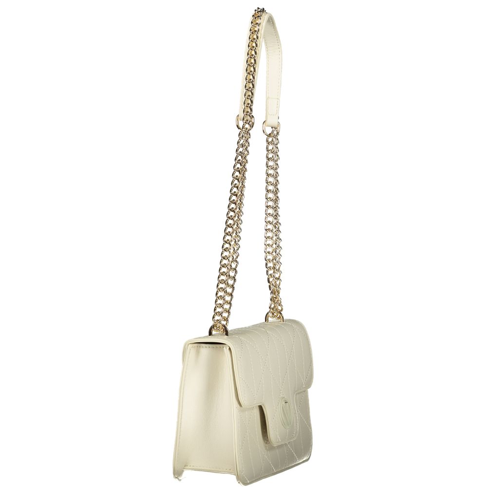 Weiße Polyurethan-Damenhandtasche