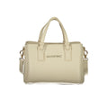 Beige Polyurethane Women's Bag