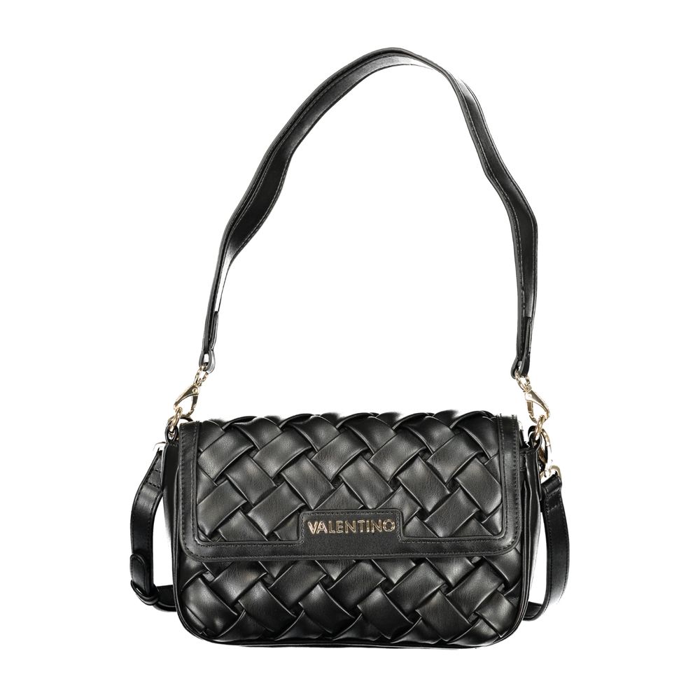 Black Polyurethane Women's Bag