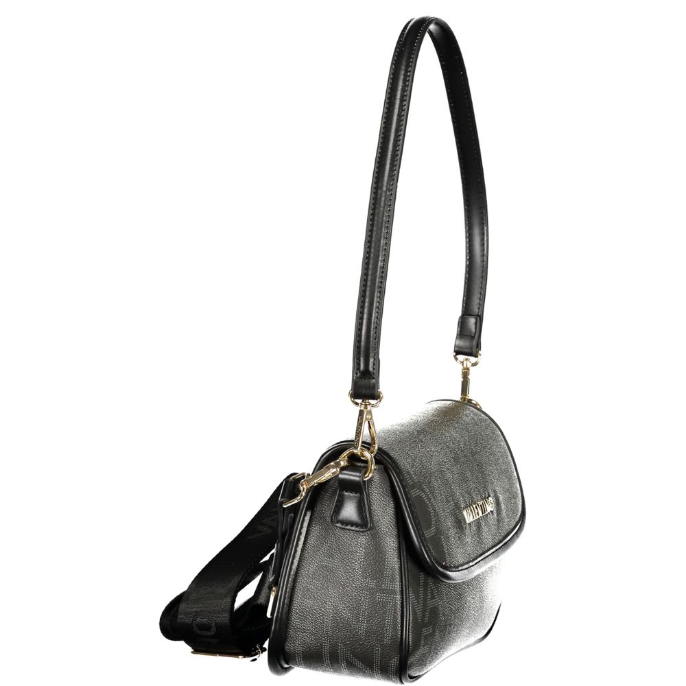 Schwarze Damentasche aus Polyurethan