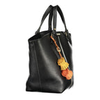 Black Polyurethane Women's Bag