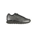 Black Polyurethane Men's Sneaker