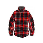 Schwarze Bomberjacke aus Baumwolle