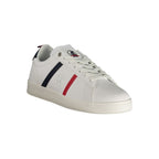 Weiße Polyurethan Herren-Sneaker