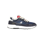 Blue Polyester Men's Sneaker
