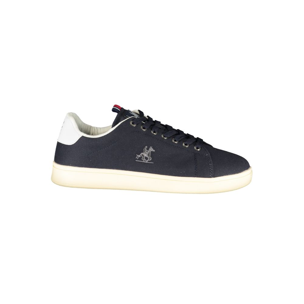 Blauer Herren-Sneaker aus Polyurethan