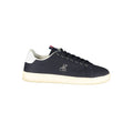 Blauer Herren-Sneaker aus Polyurethan