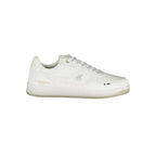 White Polyurethane Men's Sneaker
