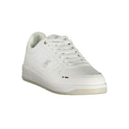 White Polyurethane Men's Sneaker