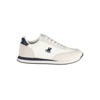 Weiße Polyester Herren Sneaker