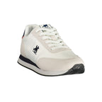 Weiße Polyester Herren Sneaker