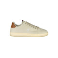 Beige Polyurethane Men Sneaker