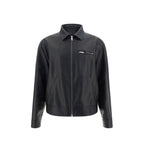 Black Lamb Leather Leather Jacket