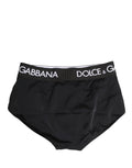 Black Logo Waistband Coulotte Panty Underwear