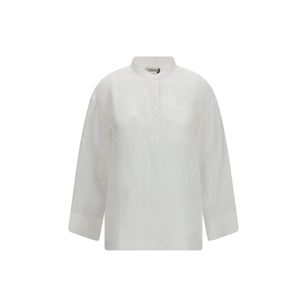 White Linen Dress Shirt