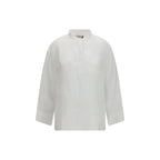 White Linen Dress Shirt