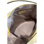 Yellow Leather Women Shoulder Bag