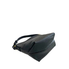 Black Leather Women Shoulder Bag