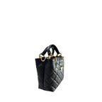 Black Leather Women Handbag