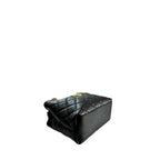 Black Leather Women Handbag