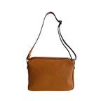 Brown Leather Women Crossbody Bag