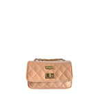 Pink Leather Women Crossbody Bag