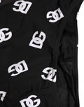 White Black Logo Waistband Midi Brief Underwear