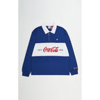Blue Cotton Polo Shirt