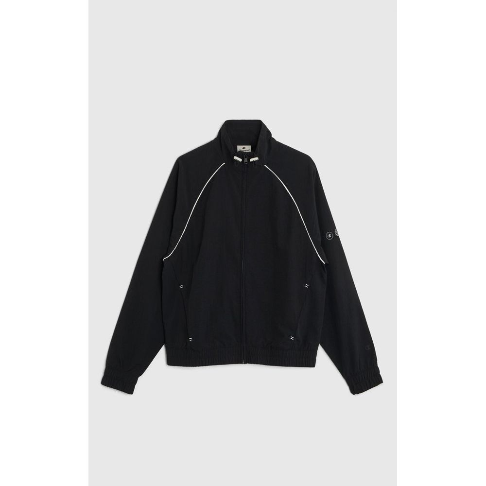 Black Polyamide Sweatshirt