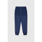 Blue Cotton Joggers (Workout Pants)