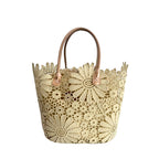 Beige PU Women Handbag